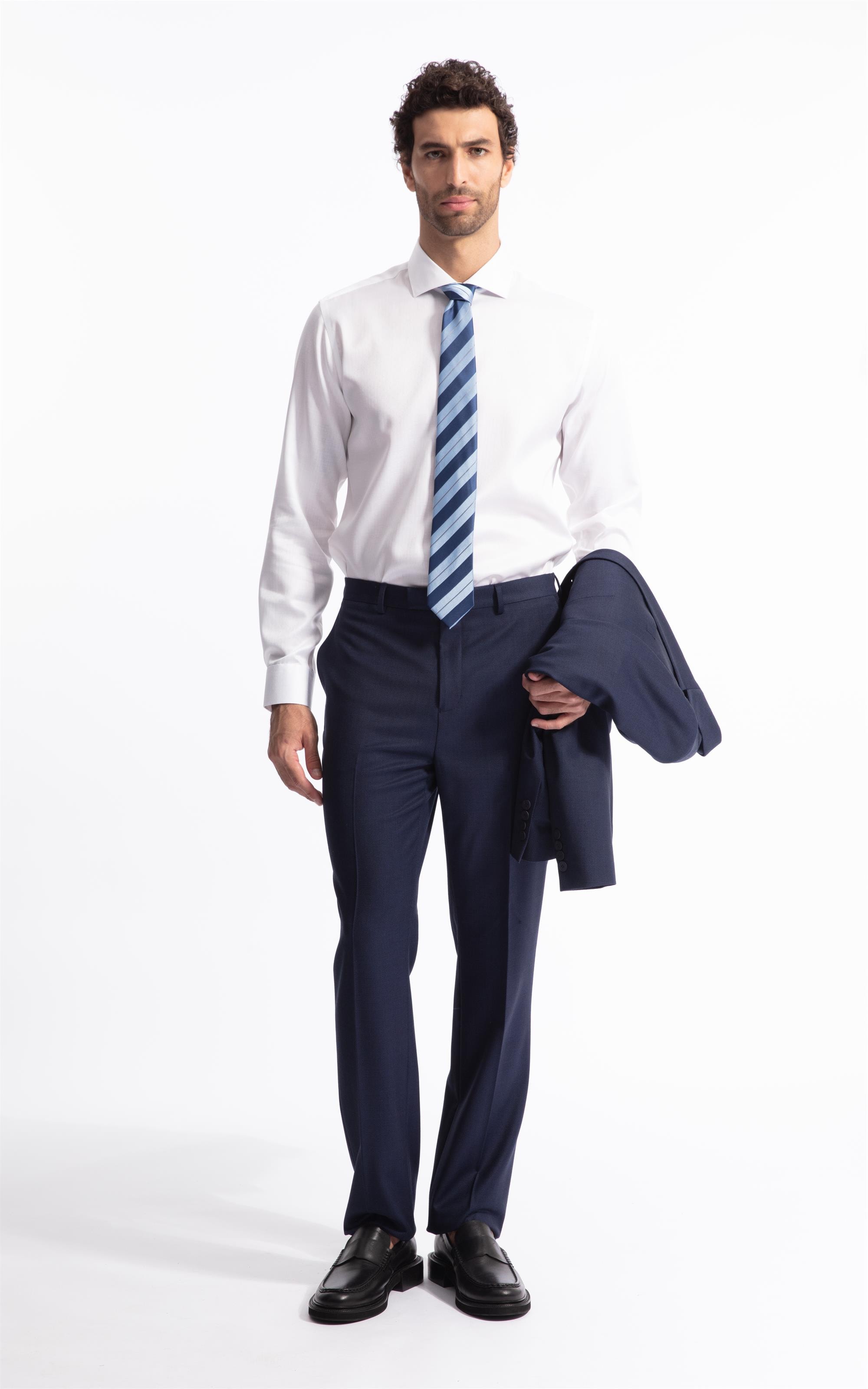Camisa Maquineta Dots Classic Shangai Ml Branco                                  