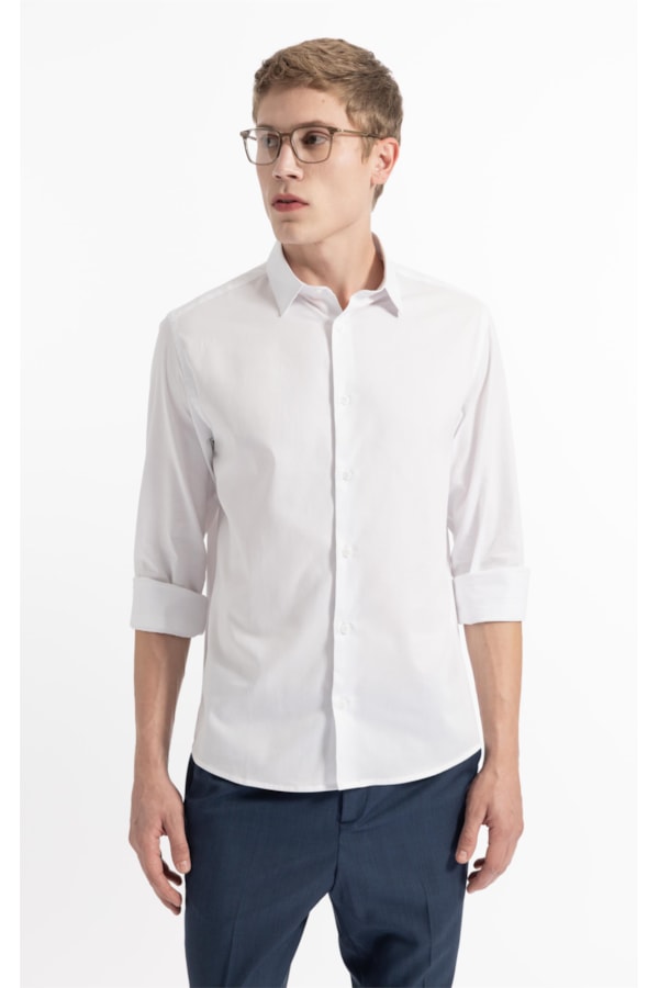 Camisa Maquineta M39 New Class Shangai Ml Branco
