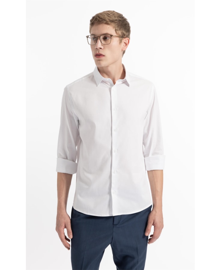 Camisa Maquineta M39 New Class Shangai Ml Branco