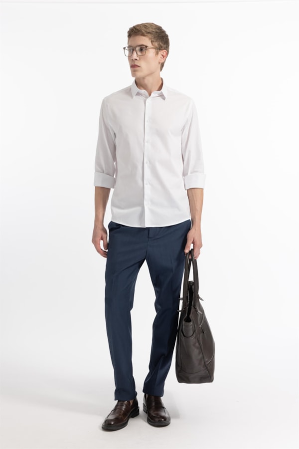 Camisa Maquineta M39 New Class Shangai Ml Branco