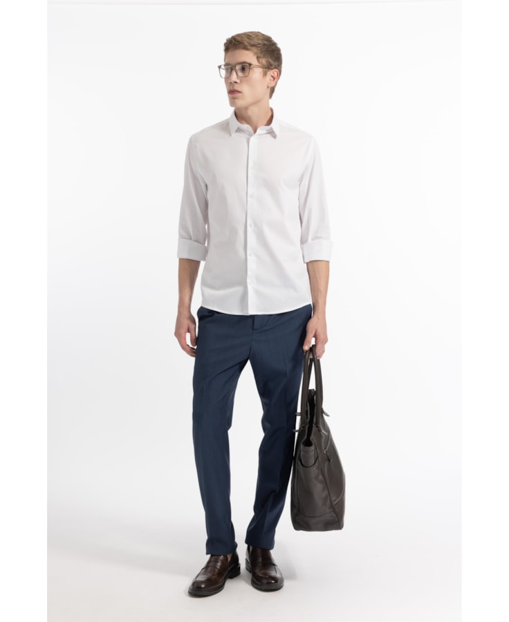 Camisa Maquineta M39 New Class Shangai Ml Branco