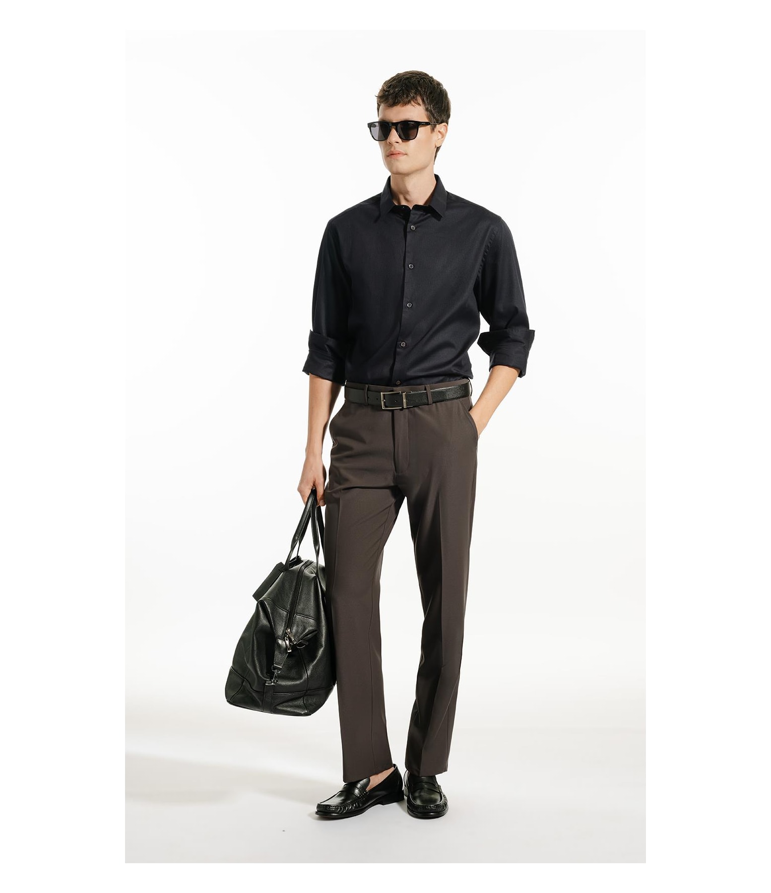 Camisa Maquineta M446  New Class Shangai Ml Dark Navy