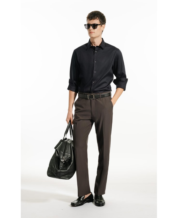 Camisa Maquineta M446  New Class Shangai Ml Dark Navy
