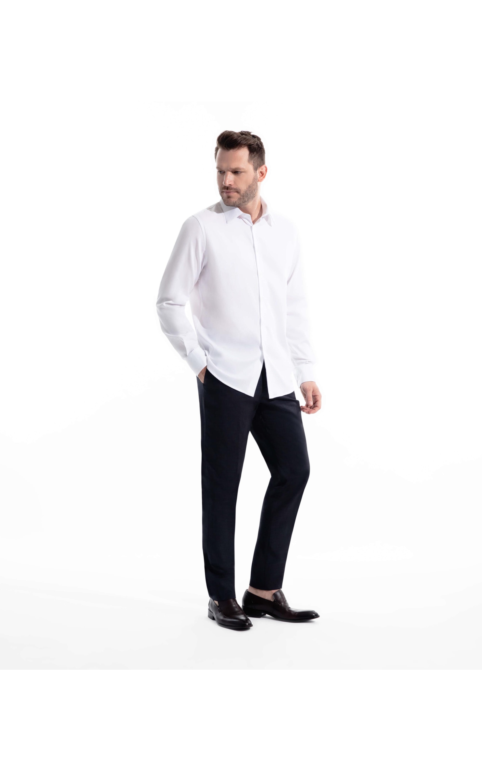 Camisa Maquineta Micro New Class Branco
