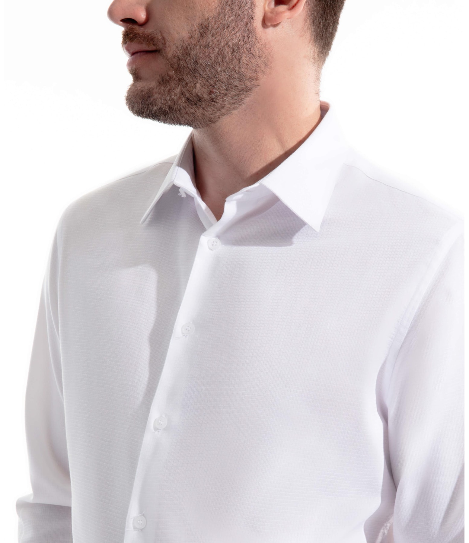Camisa Maquineta Micro New Class Branco