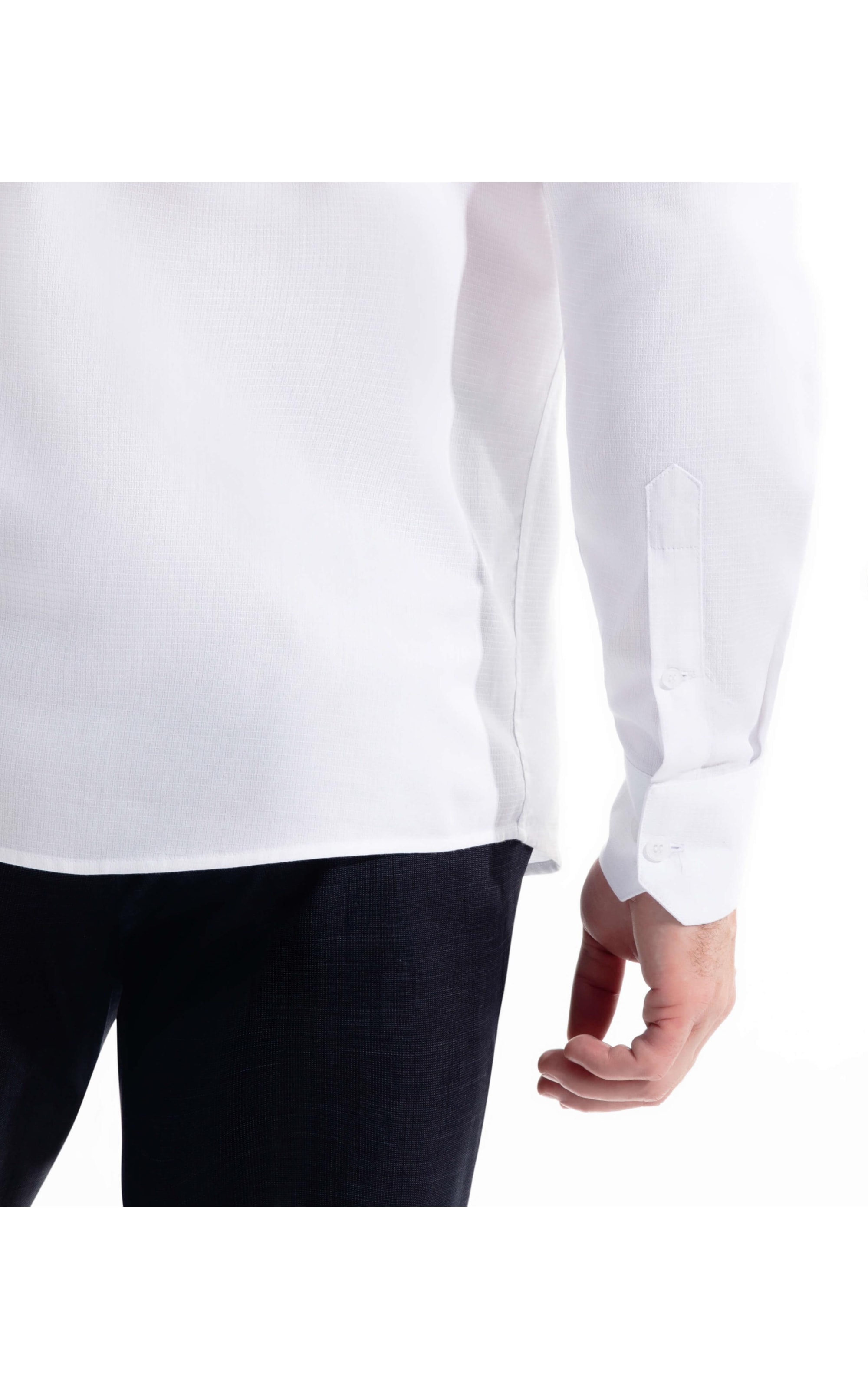 Camisa Maquineta Micro New Class Branco