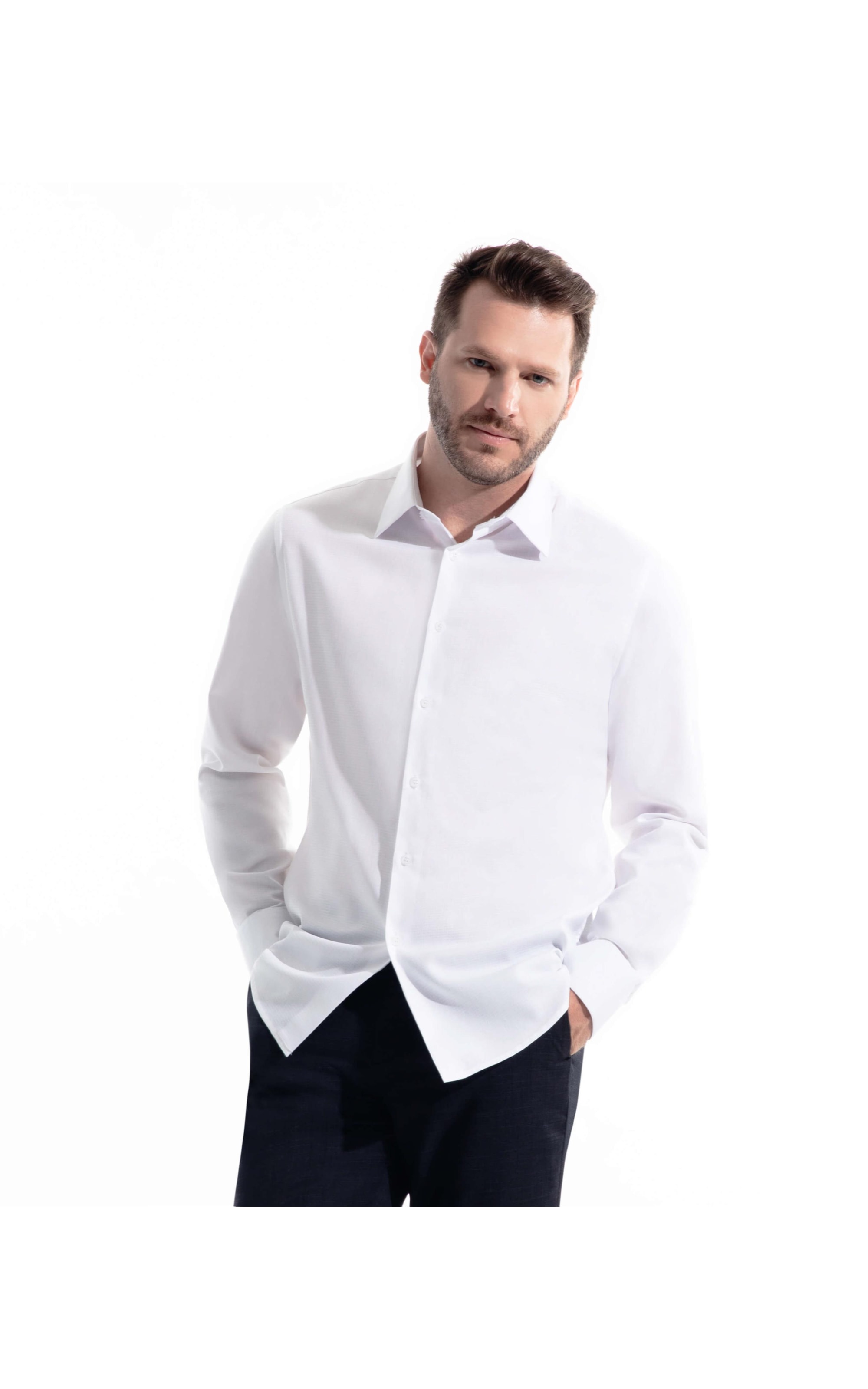 Camisa Maquineta Micro New Class Branco
