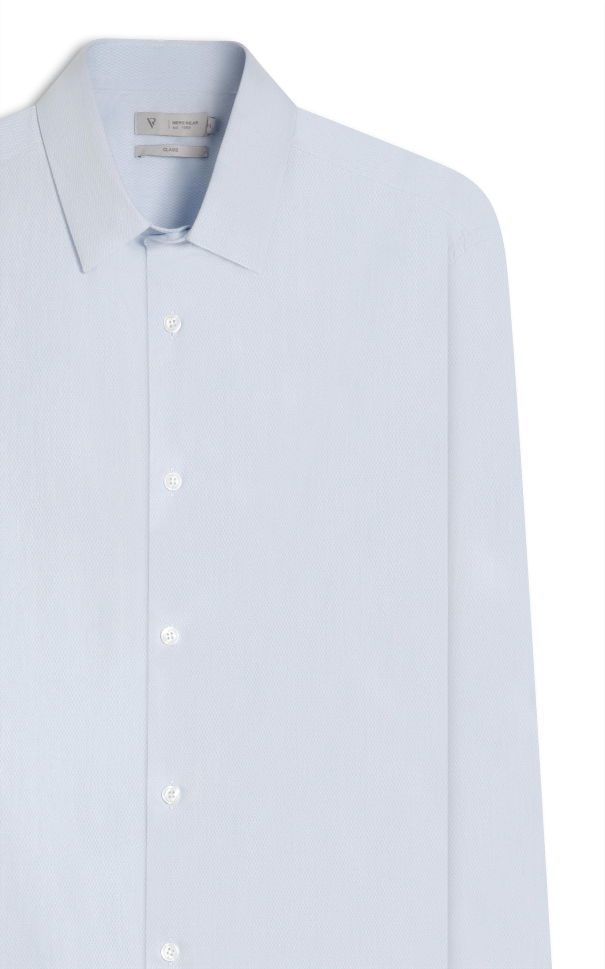 Camisa Maquineta New Class Shangai Azul Claro