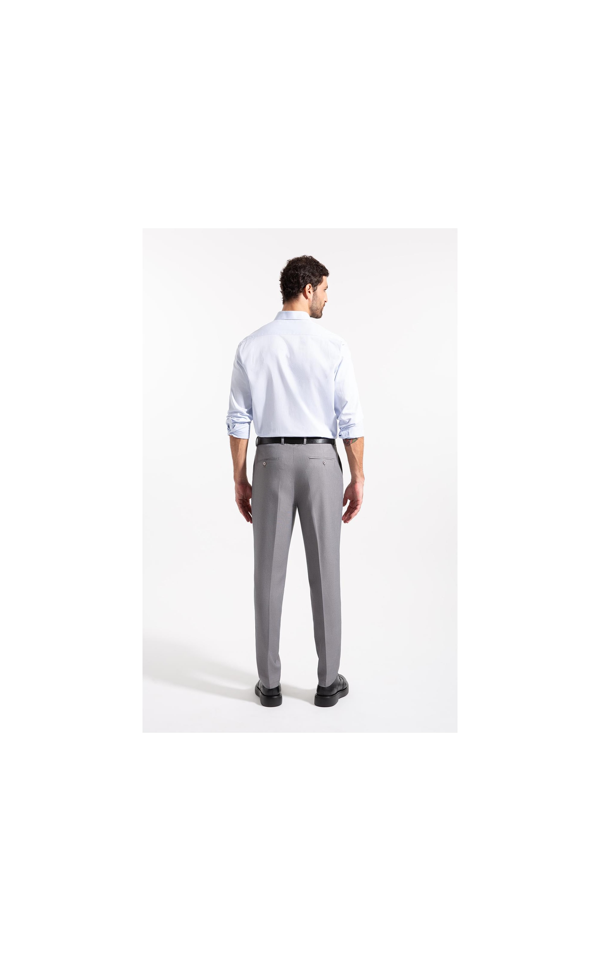 Camisa Maquineta New Class Shangai Azul Claro