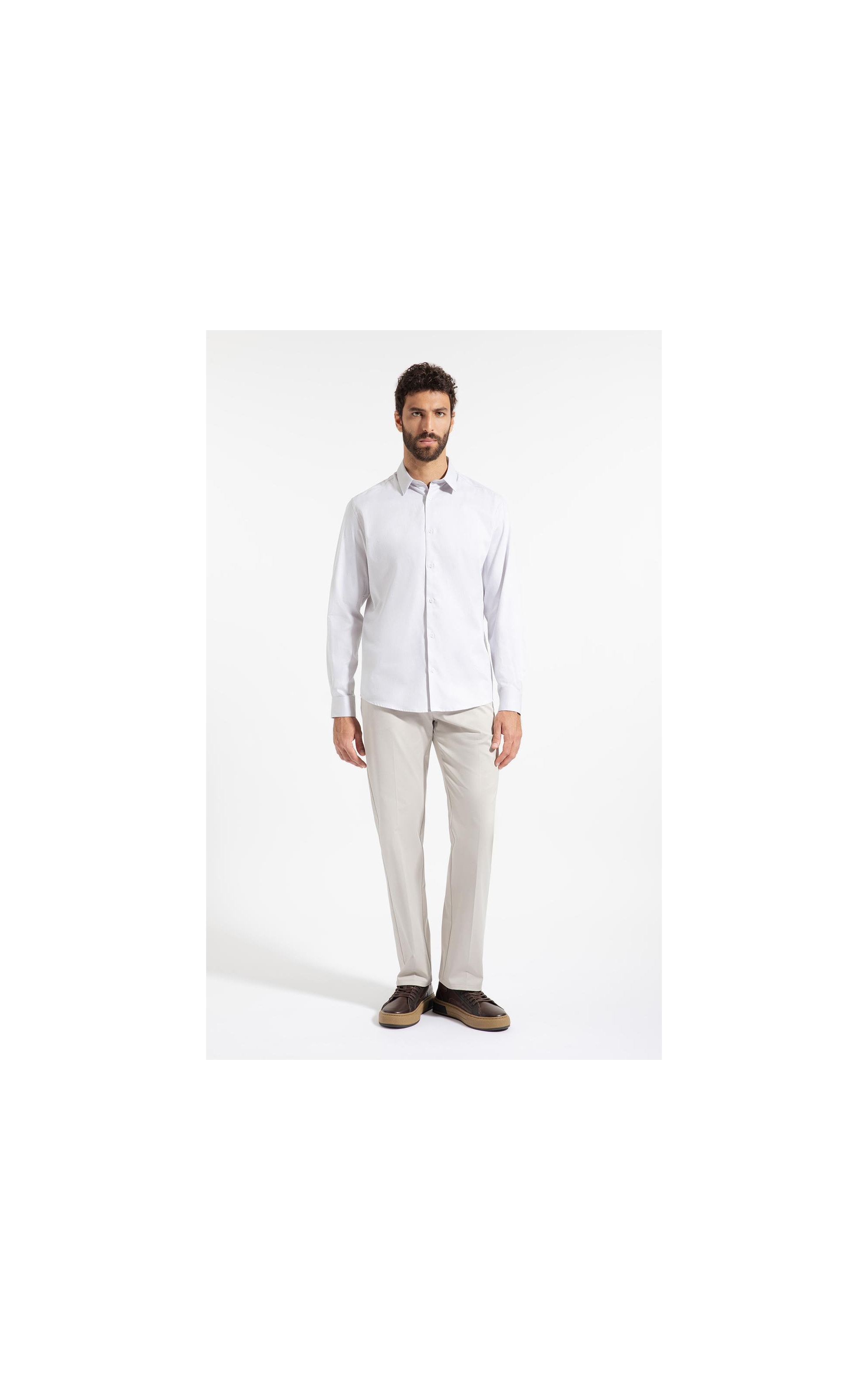 Camisa Maquineta Ondas n Class Pirlo Prata