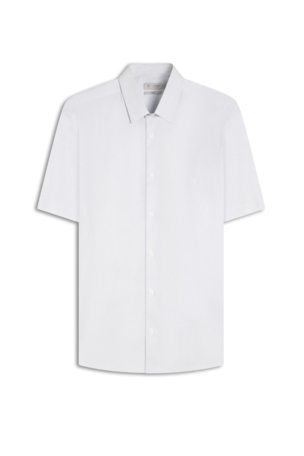 Camisa Micro List Cannes Clsc Shang Mc Branco