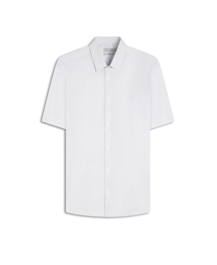 Camisa Micro List Cannes Clsc Shang Mc Branco
