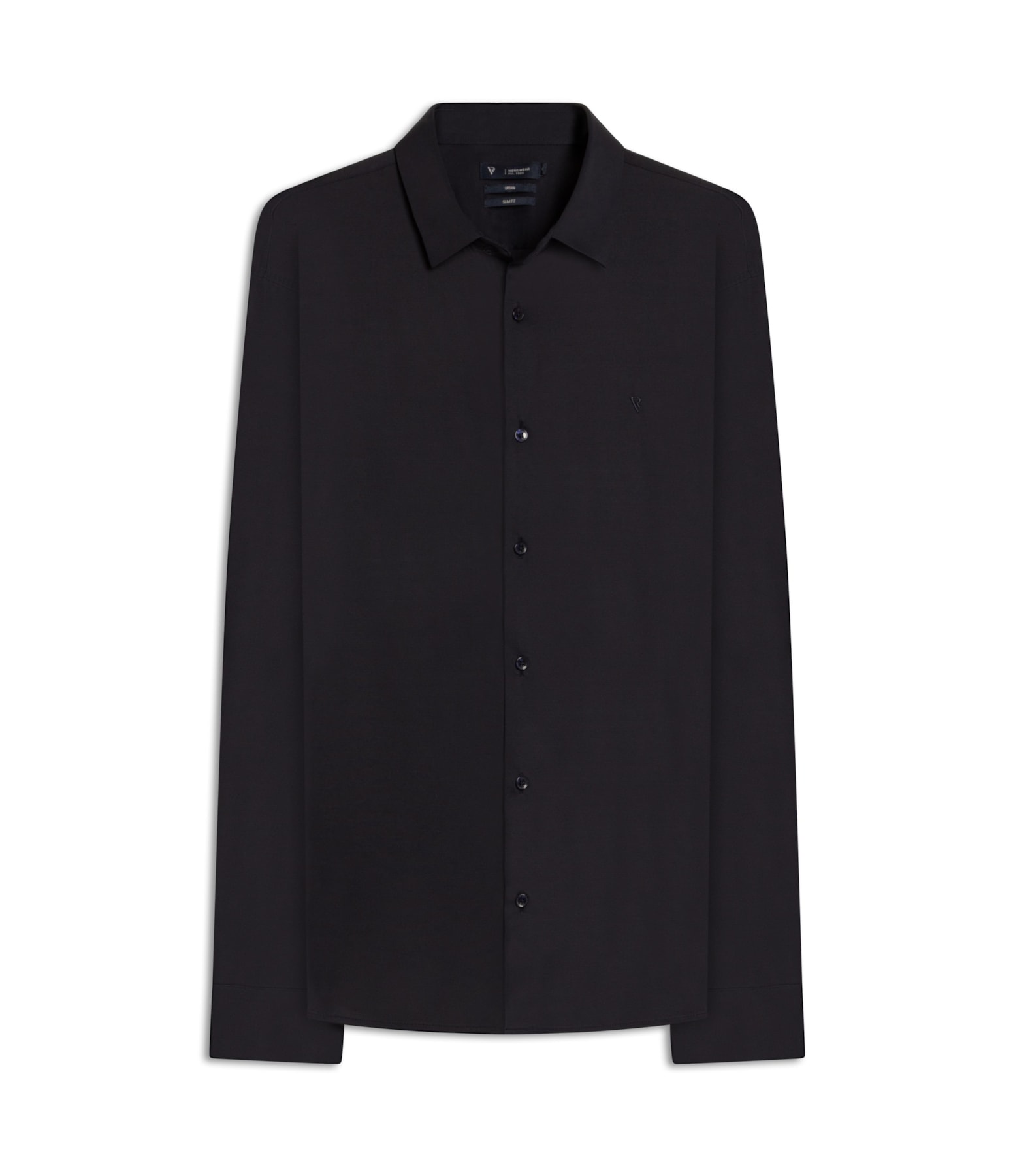 Camisa Micro Piquet  Active Slim Fusioned Ml Dark Navy