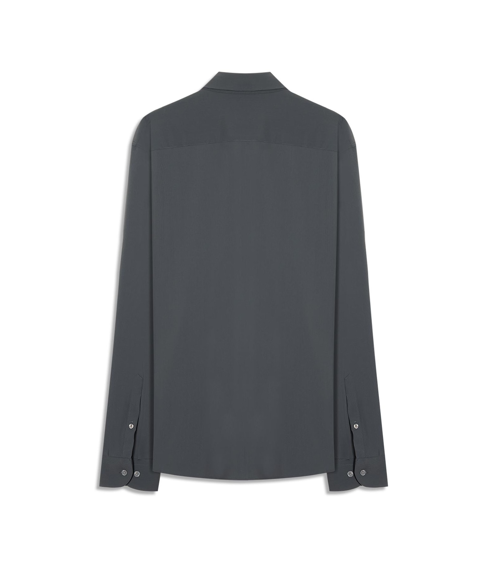 Camisa Micro Stripes Active Slim Fusioned Ml Midnight Blue