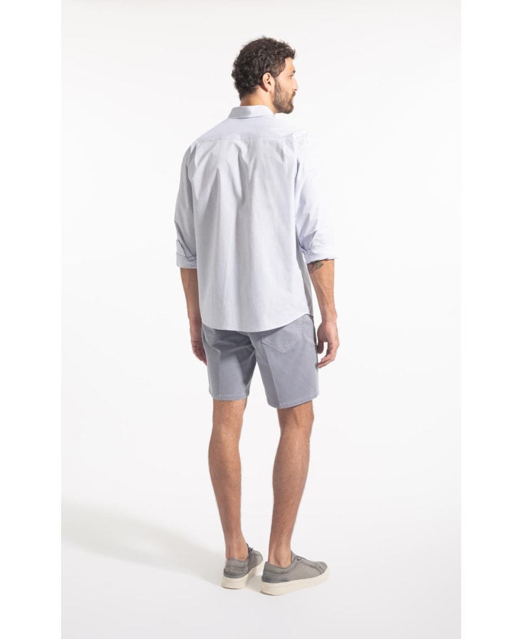 Camisa Micro Xad Cannes Slim New Ita Branco