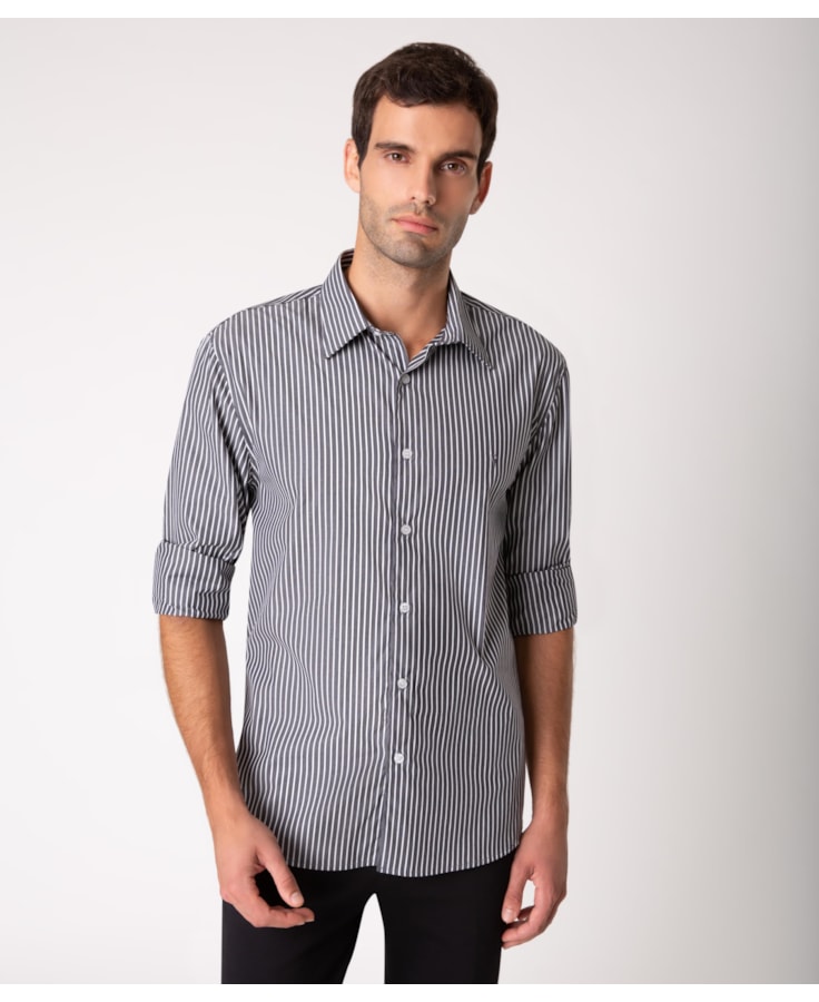 Camisa Modena Nr Anatomic Preto