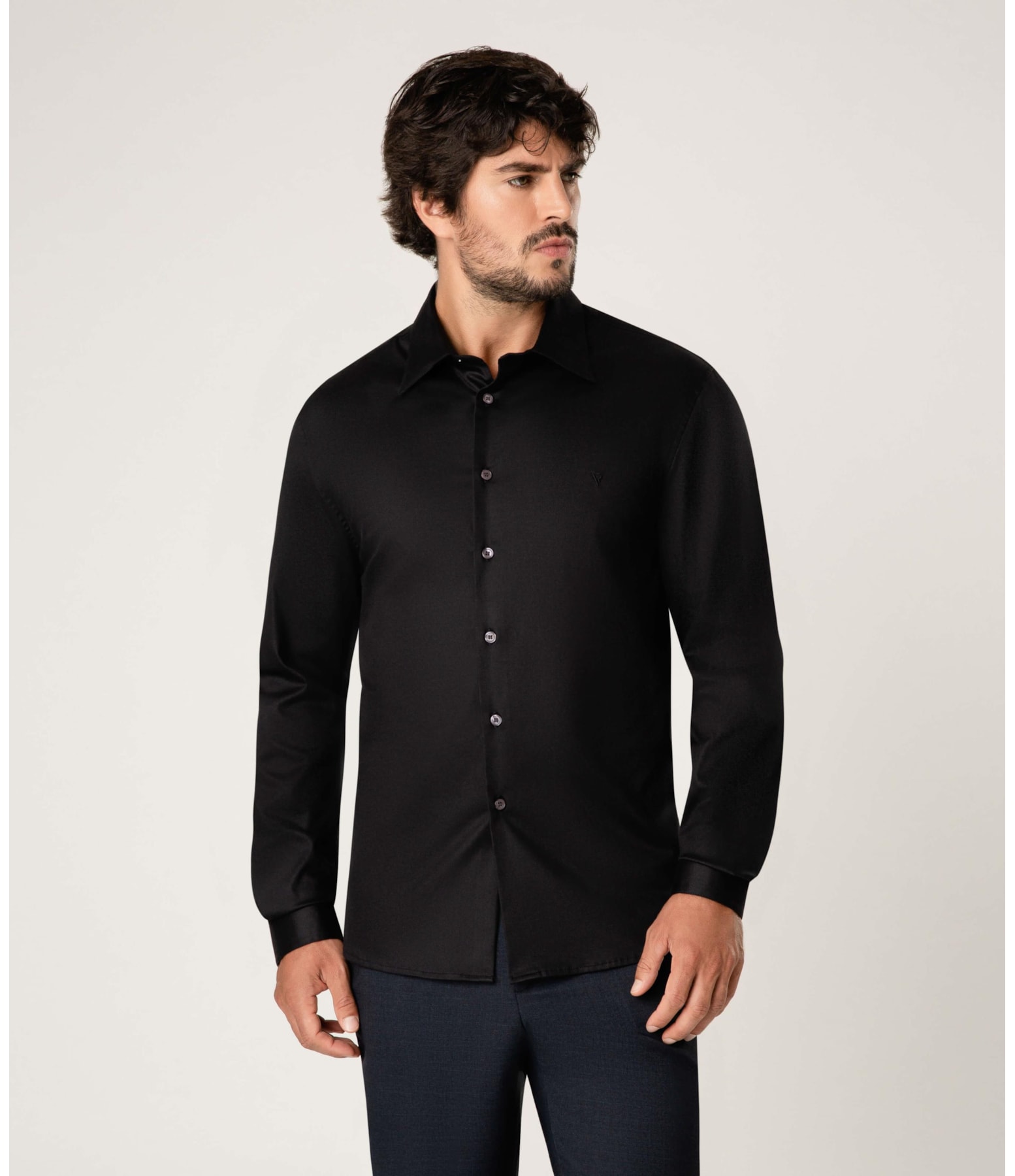 Camisa Monza Slim Preto