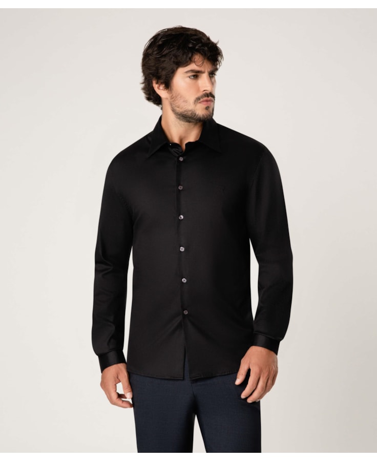 Camisa Monza Slim Preto