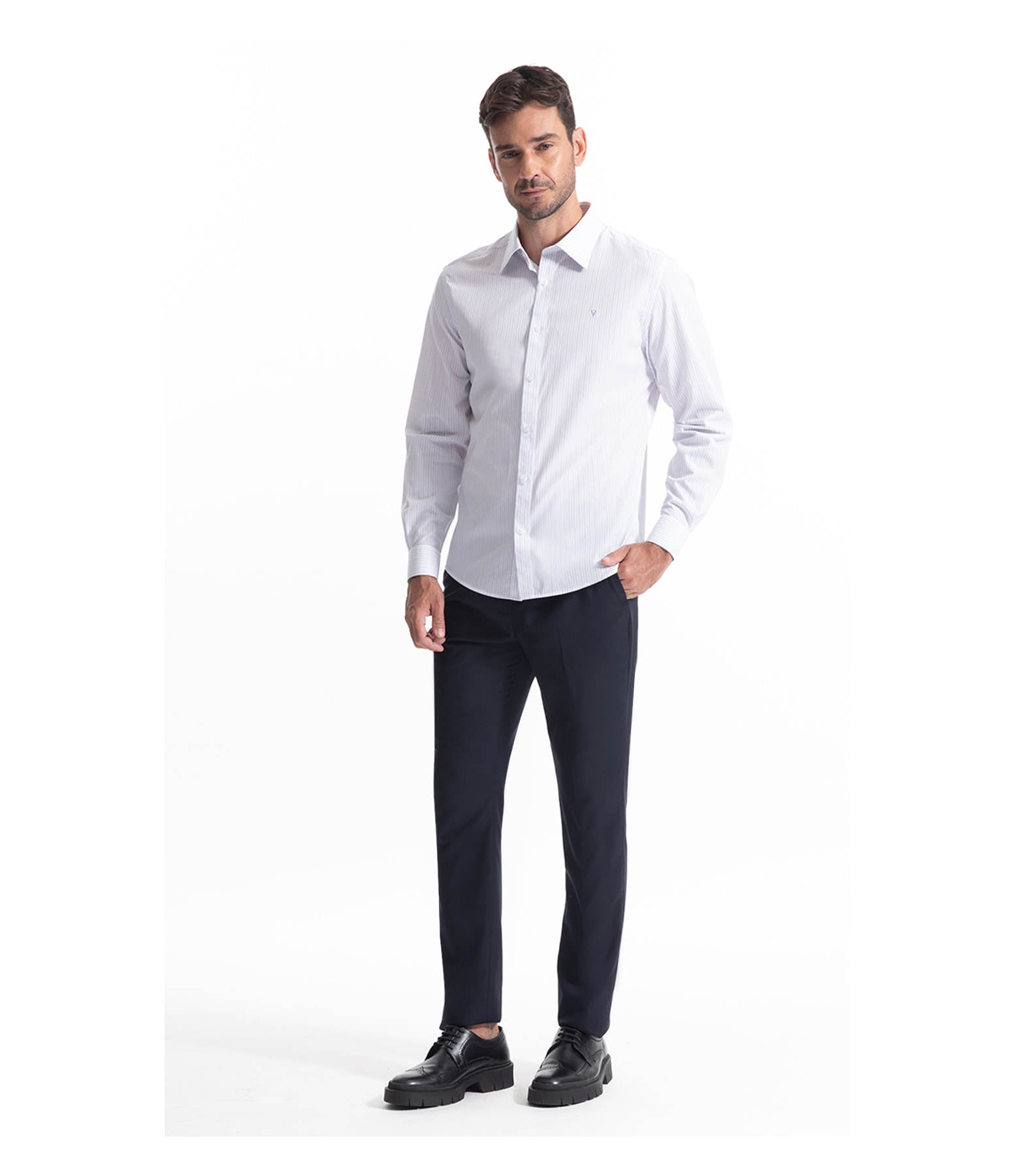 Camisa Morrone Azul Claro
