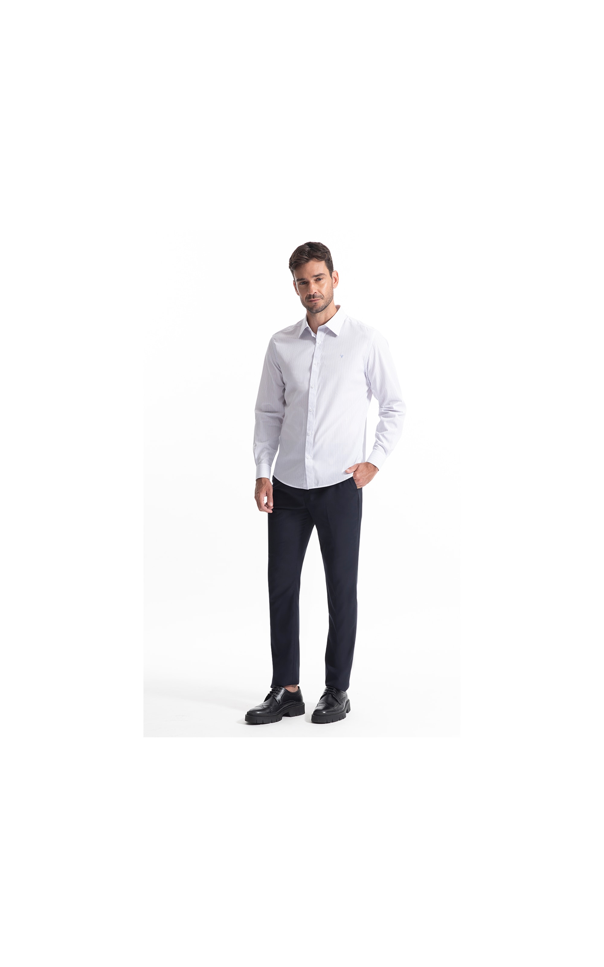 Camisa Morrone Azul Claro