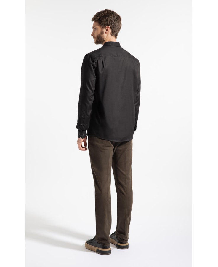 Camisa Mqui Micro List Nw Clas Nw Ita Preto