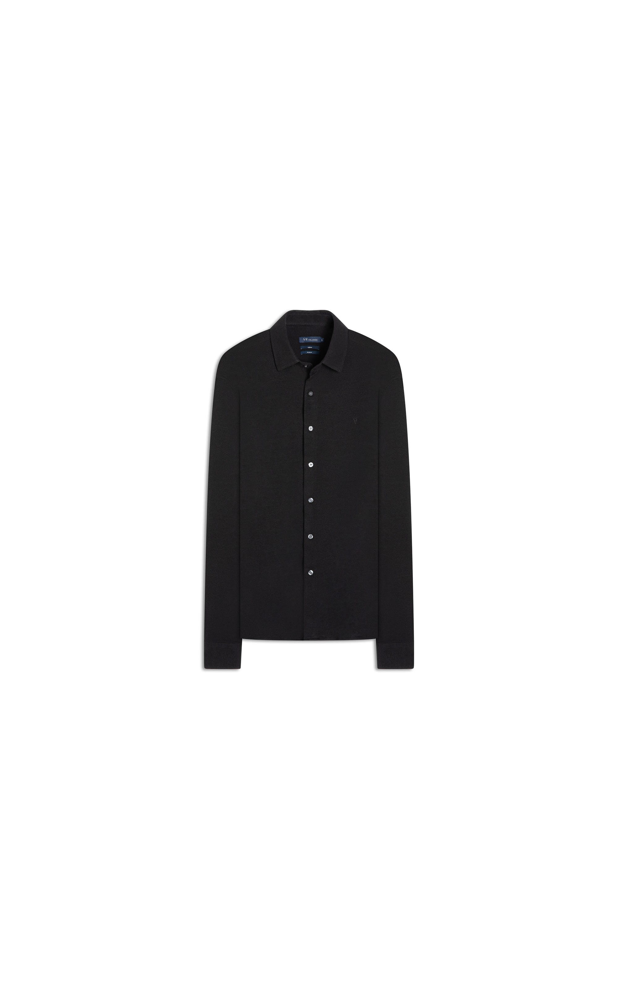 Camisa New Dotti Slim Shangai Preto