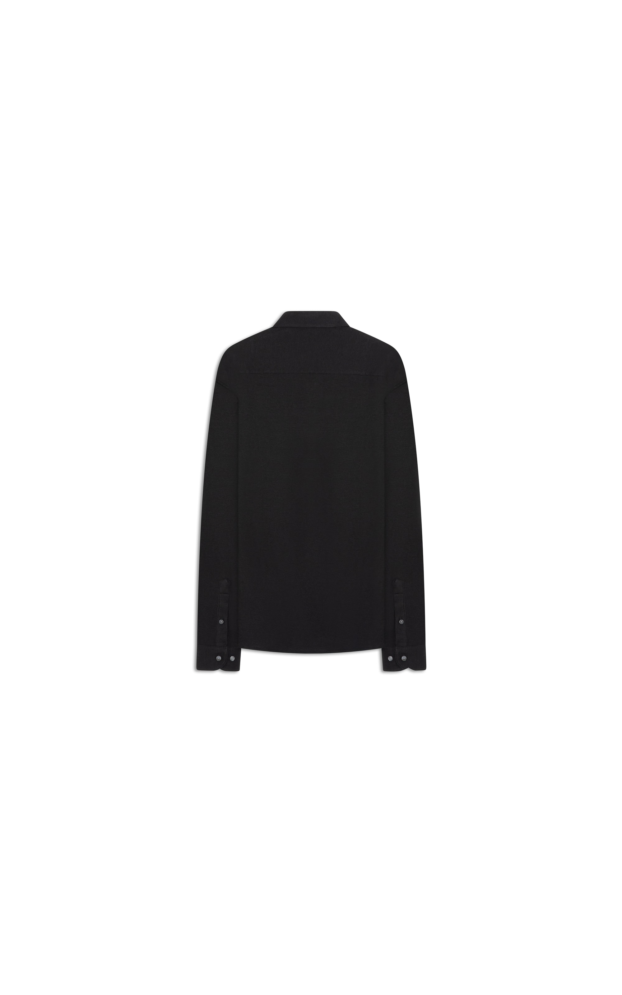 Camisa New Dotti Slim Shangai Preto