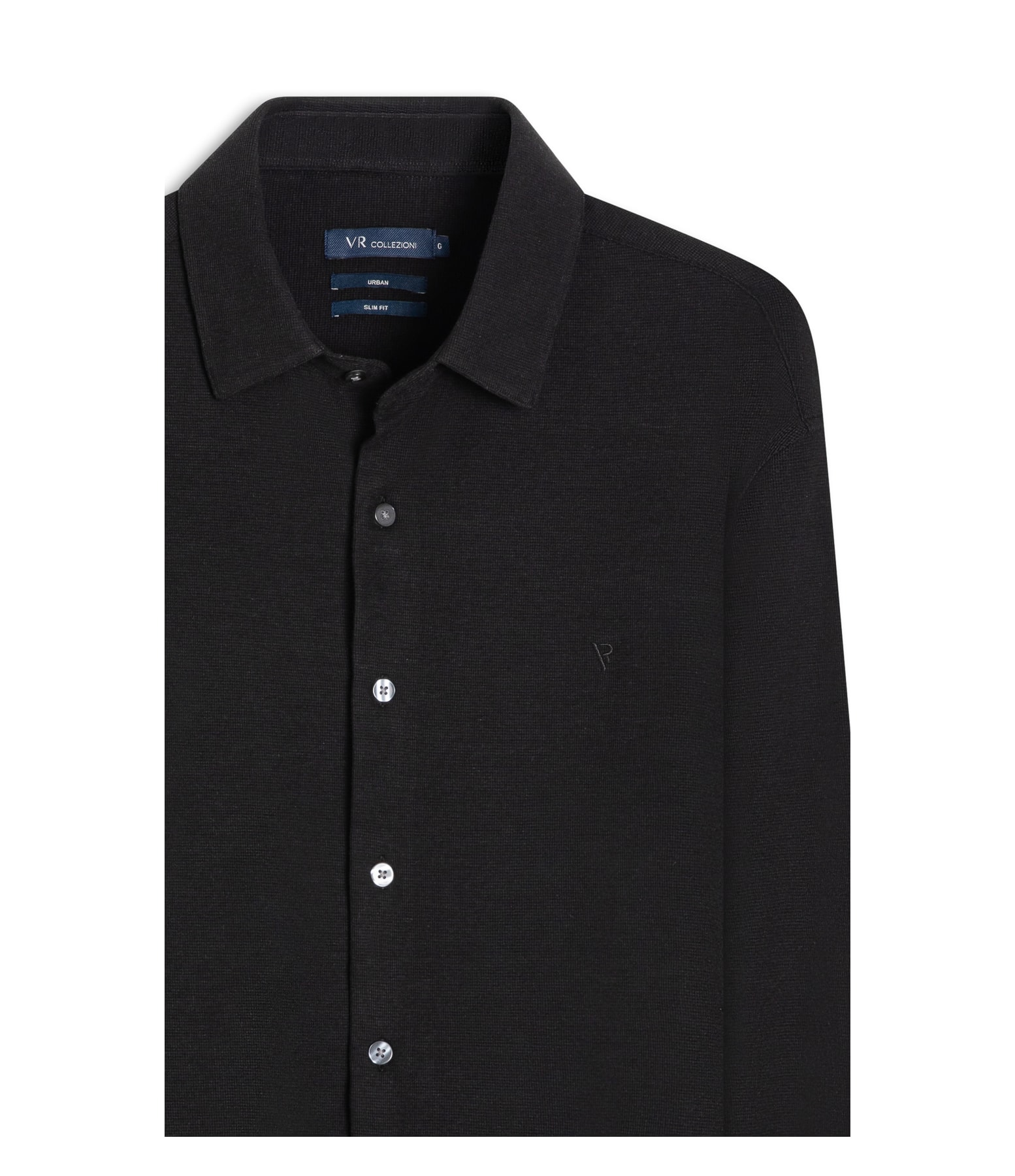Camisa New Dotti Slim Shangai Preto