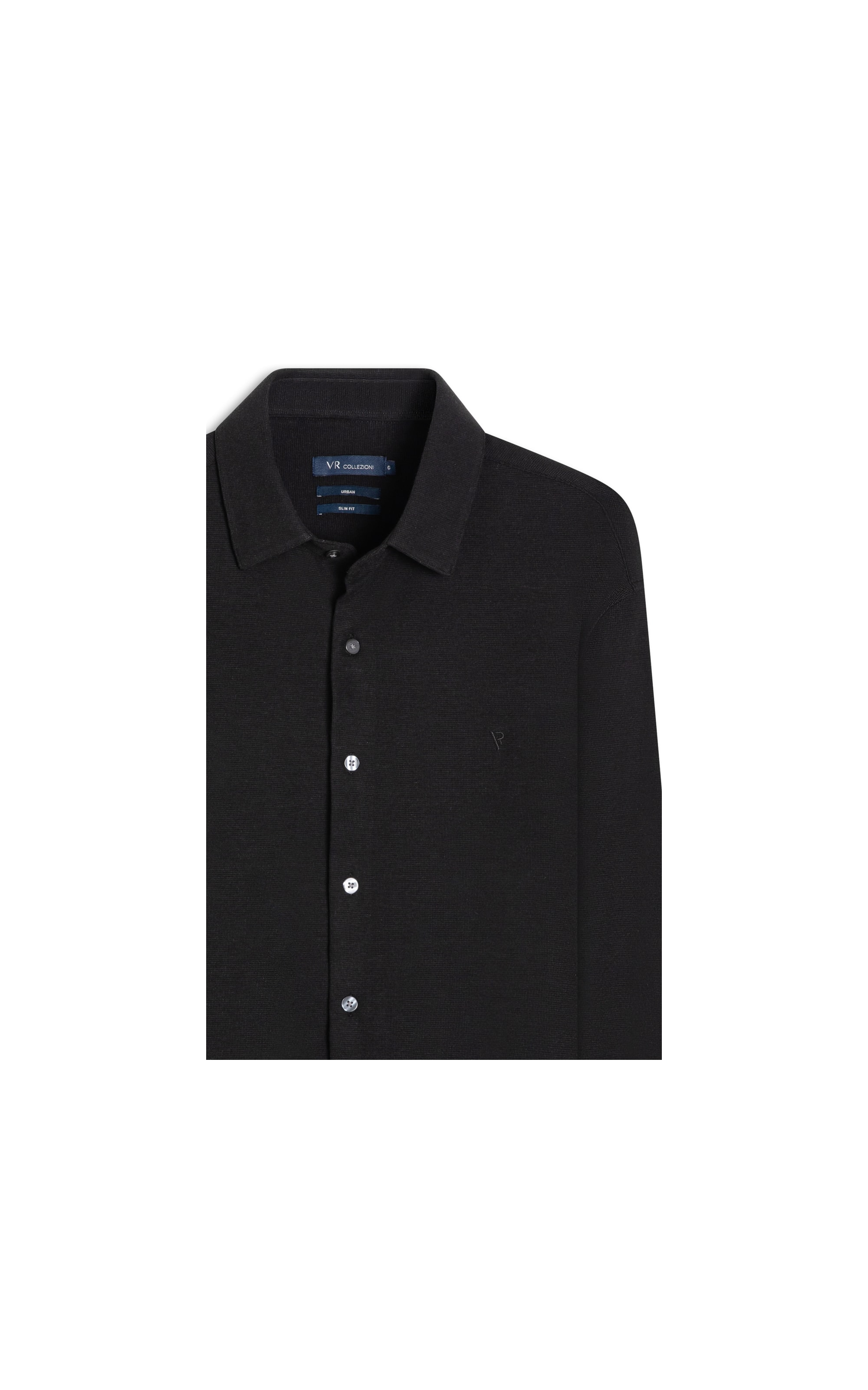 Camisa New Dotti Slim Shangai Preto