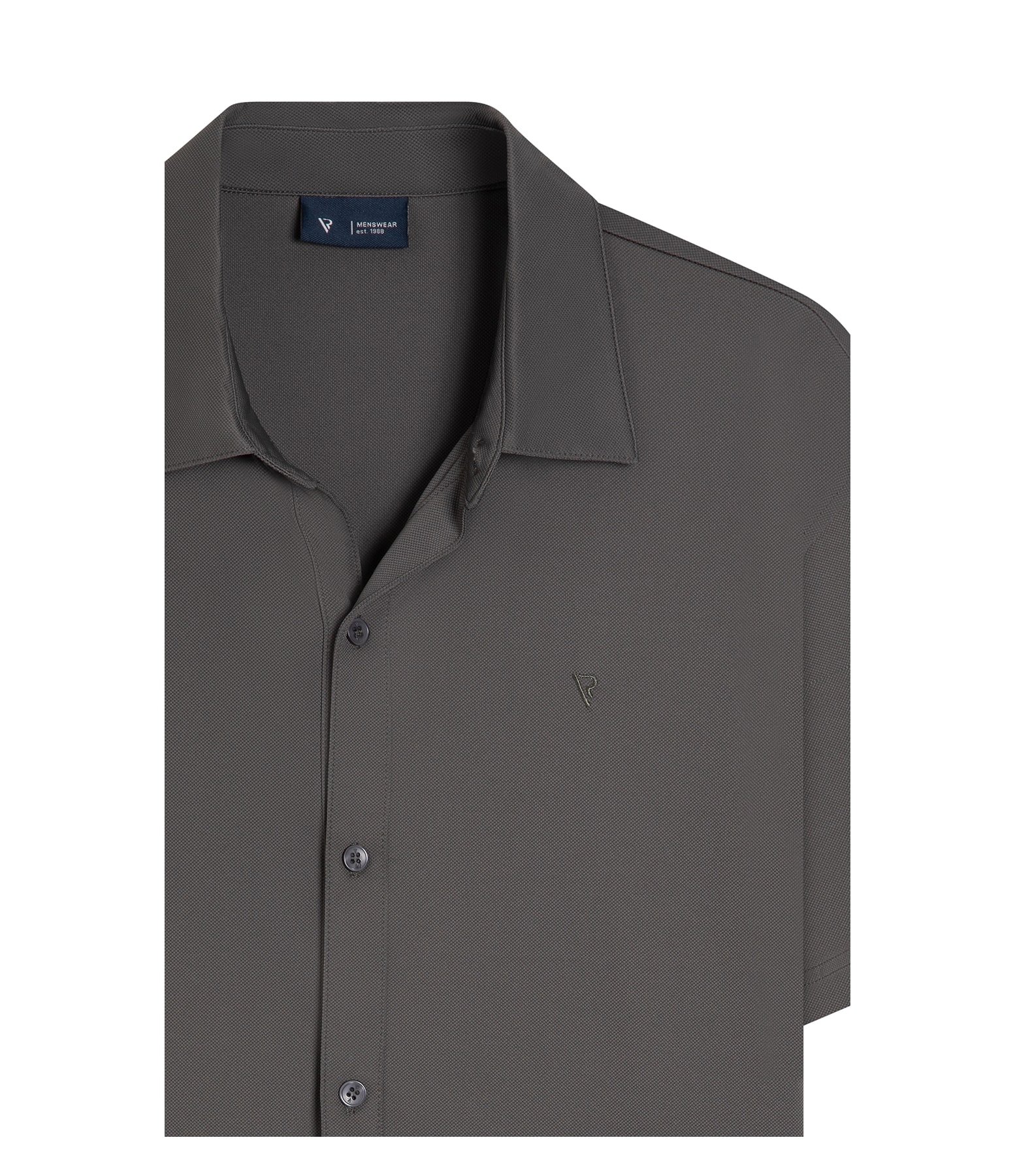 Camisa Nylon Plumbo