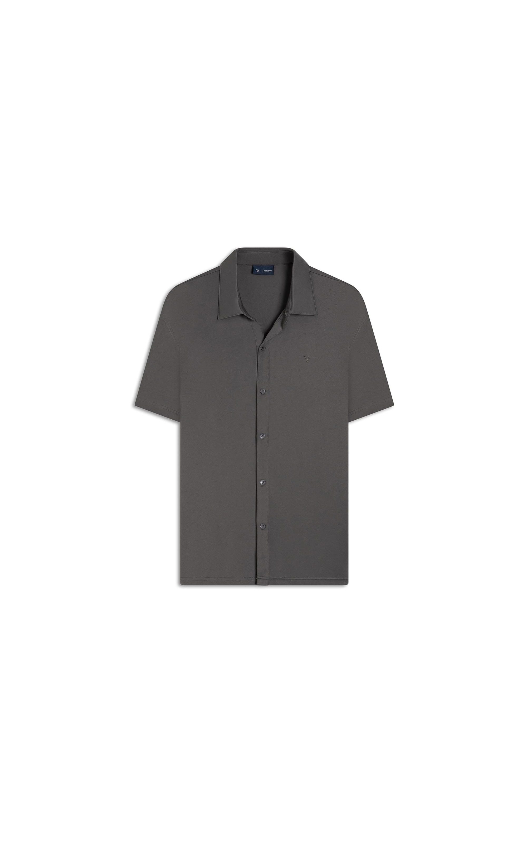 Camisa Nylon Plumbo