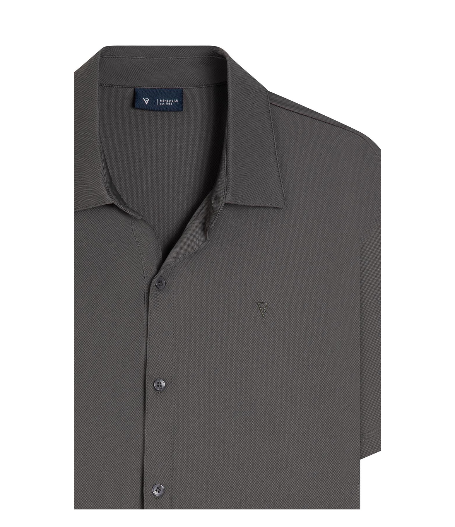 Camisa Nylon Plumbo