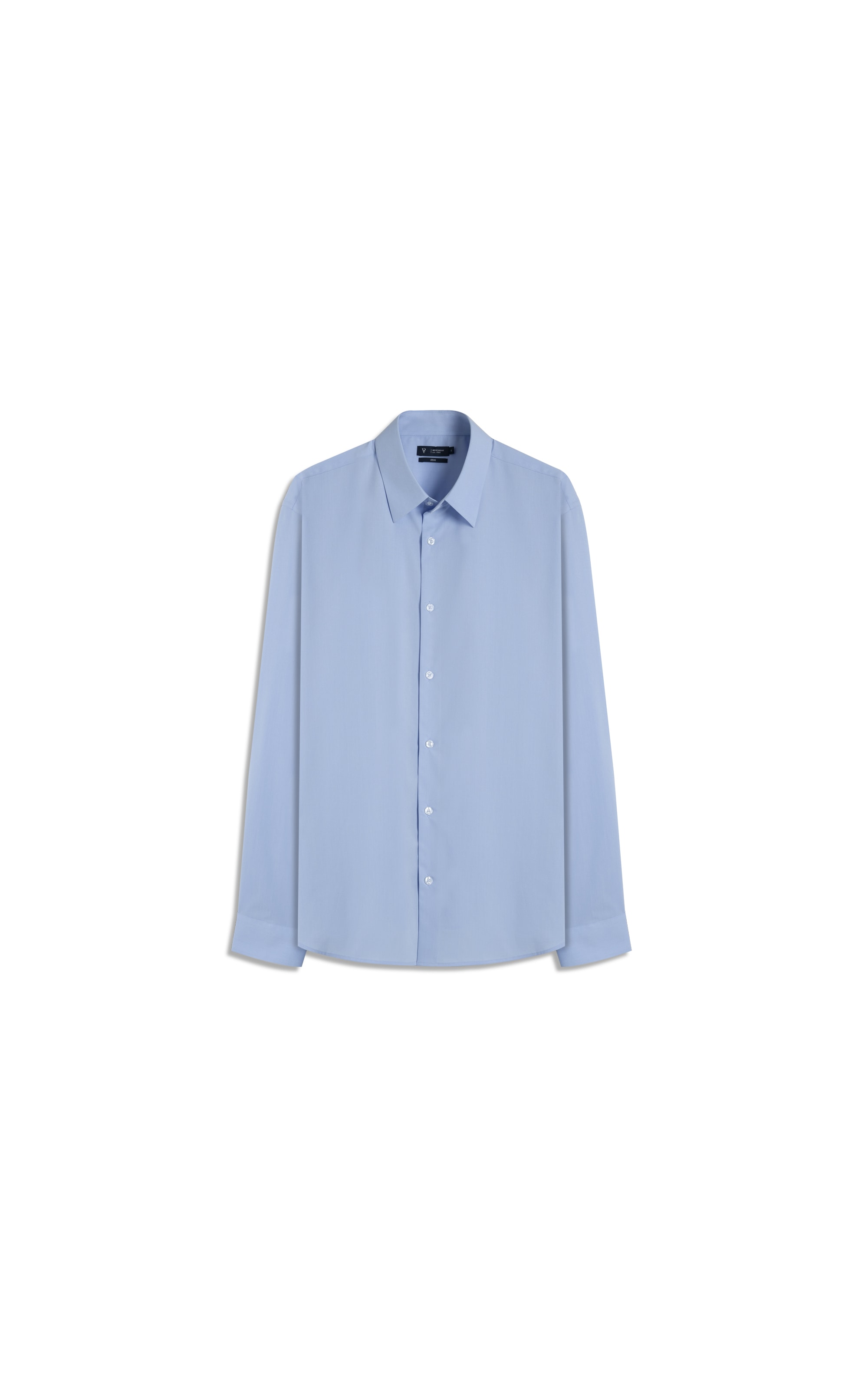 Camisa Oxford Flex Classic St Ml Azul Claro                              