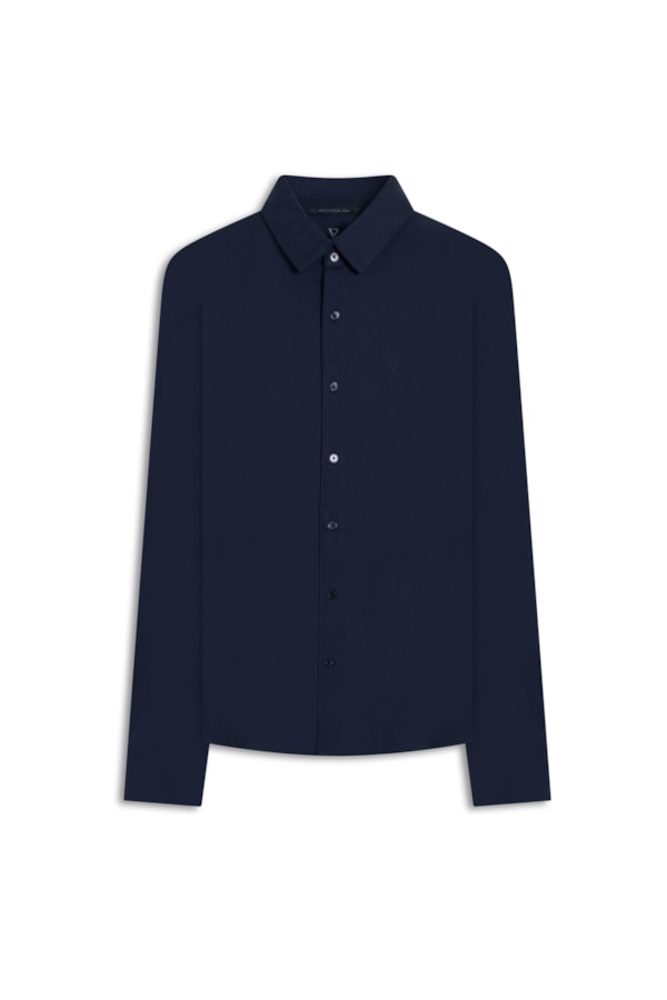 Camisa Pima Midnight Blue
