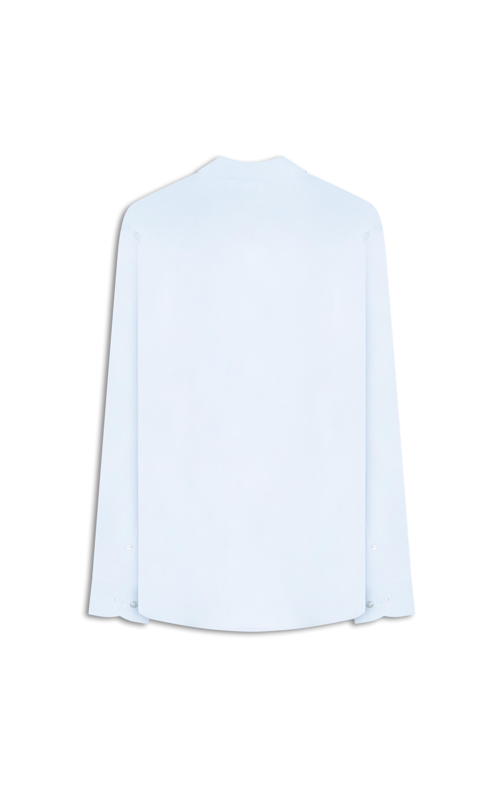 Camisa Pin Point Slim Shangai Azul Claro