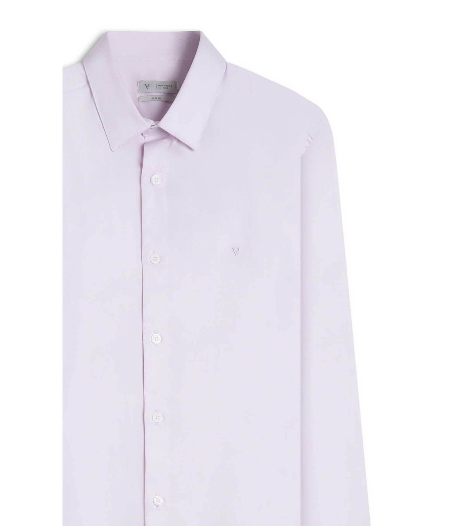 Camisa Pin Point Slim Shangai Lilas