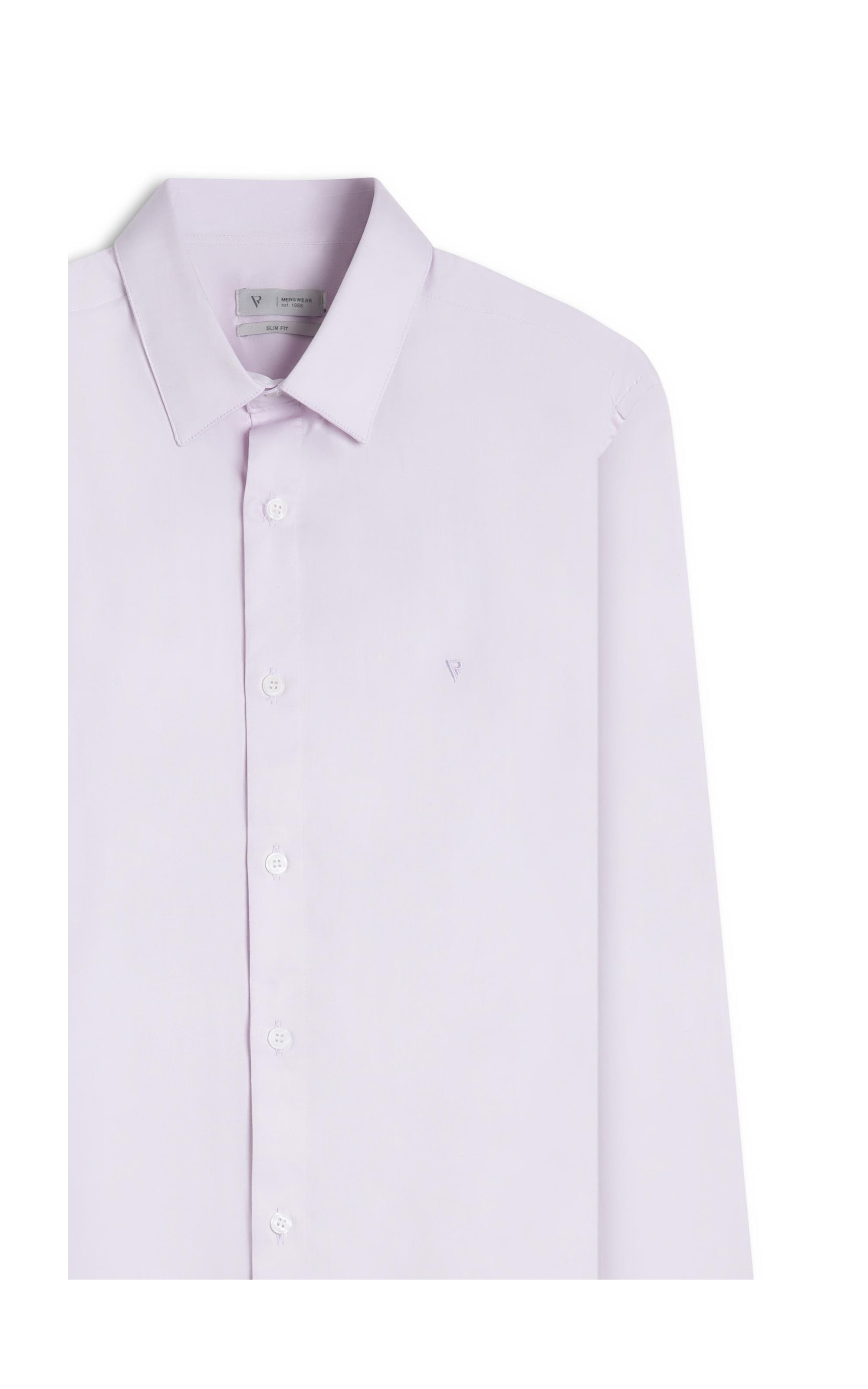 Camisa Pin Point Slim Shangai Lilas