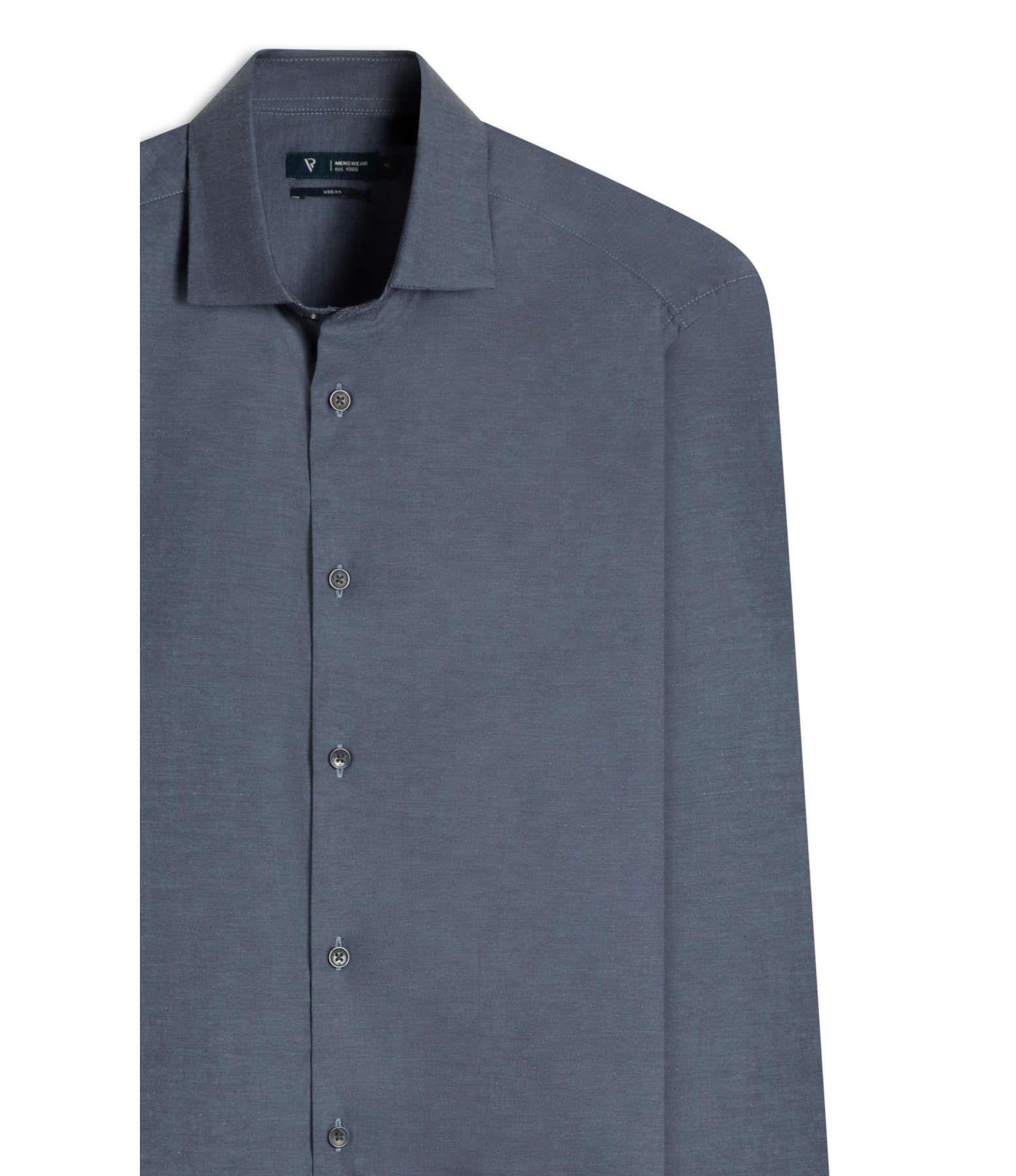 Camisa Ravel Twill Classic New Italian Azul Jeans