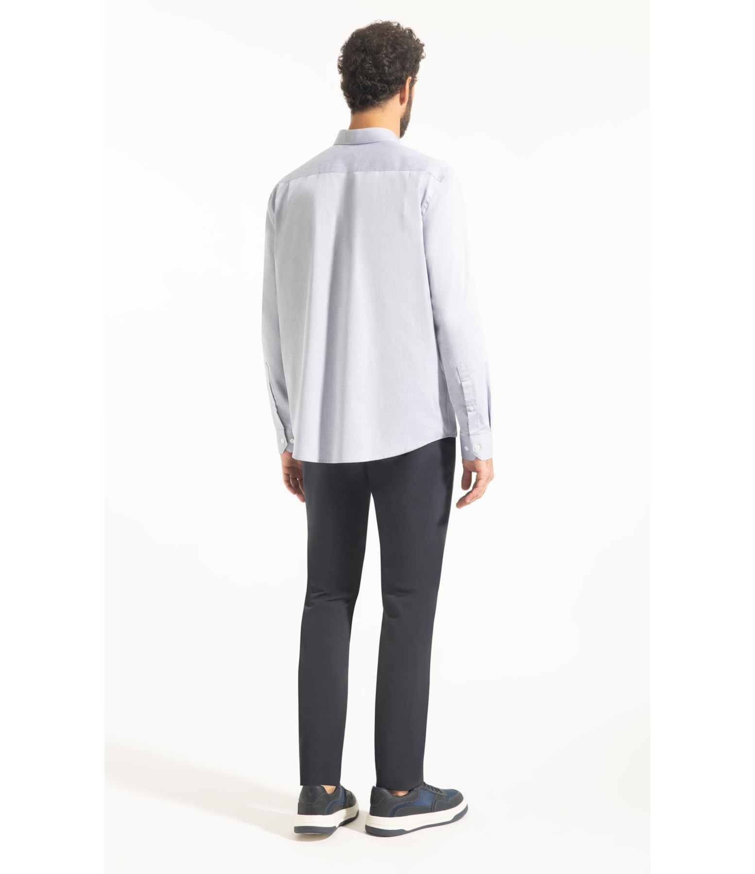 Camisa Ravel Twill Classic New Italian Grafite