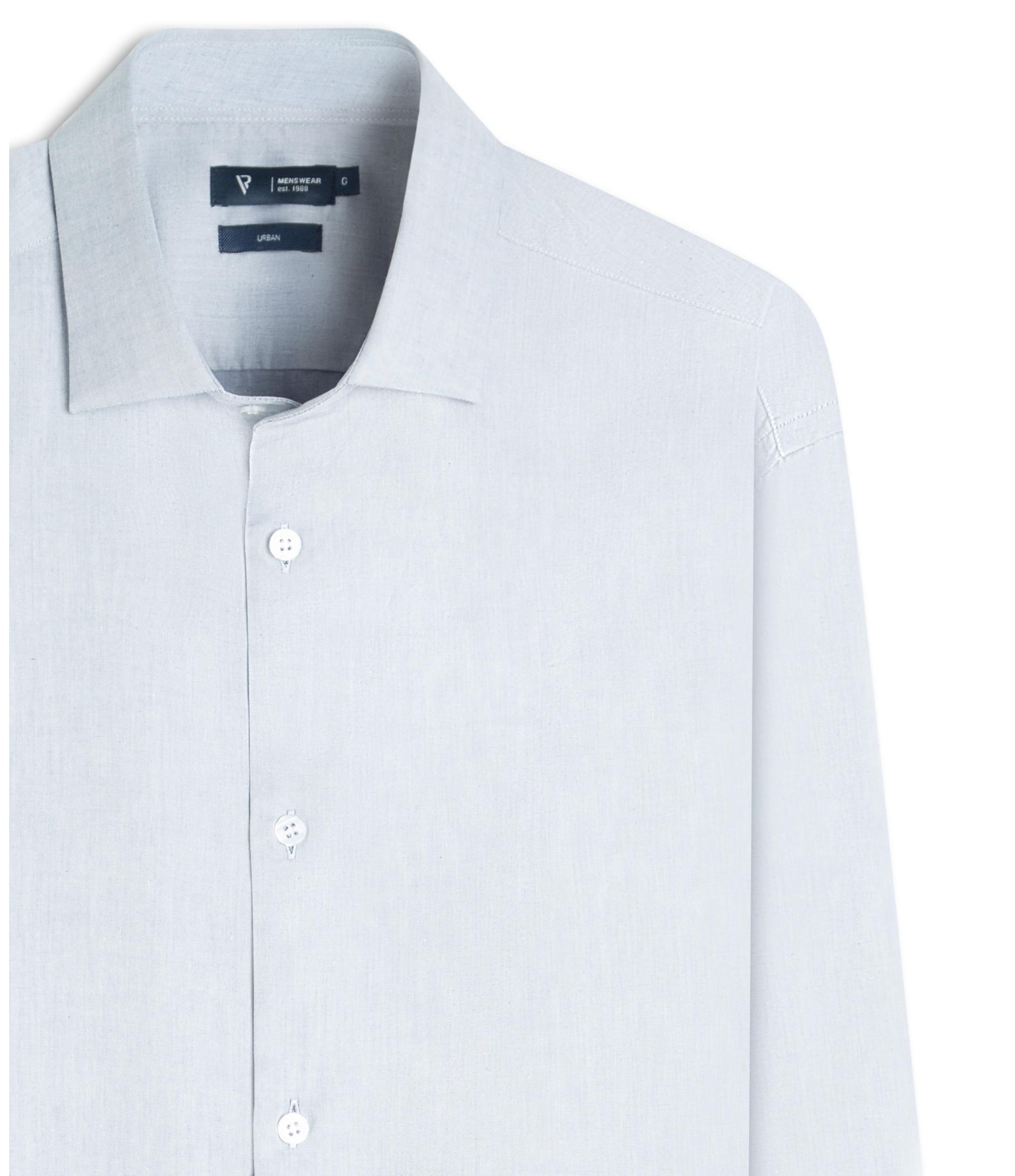 Camisa Ravel Twill Classic New Italian Grafite