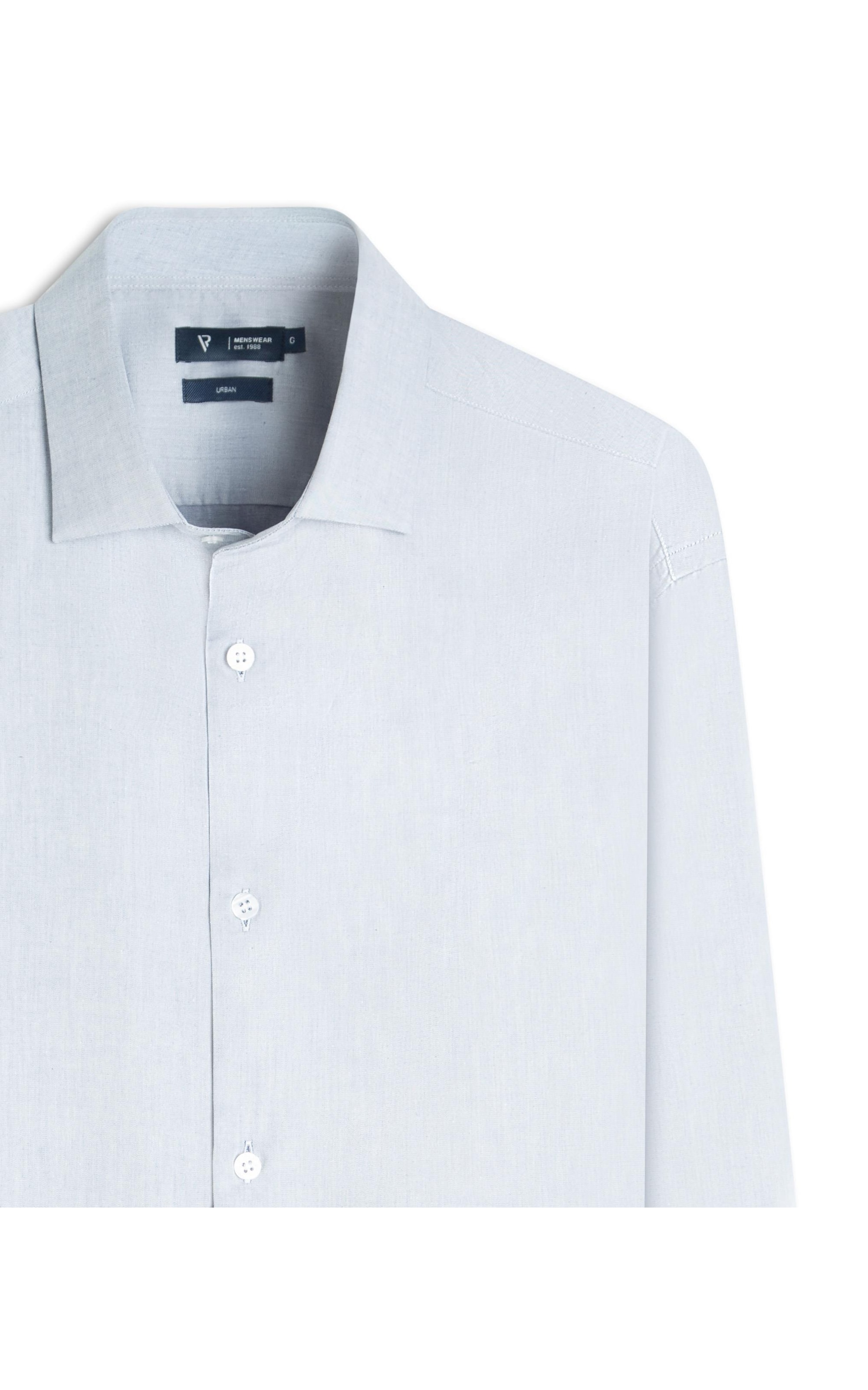 Camisa Ravel Twill Classic New Italian Grafite