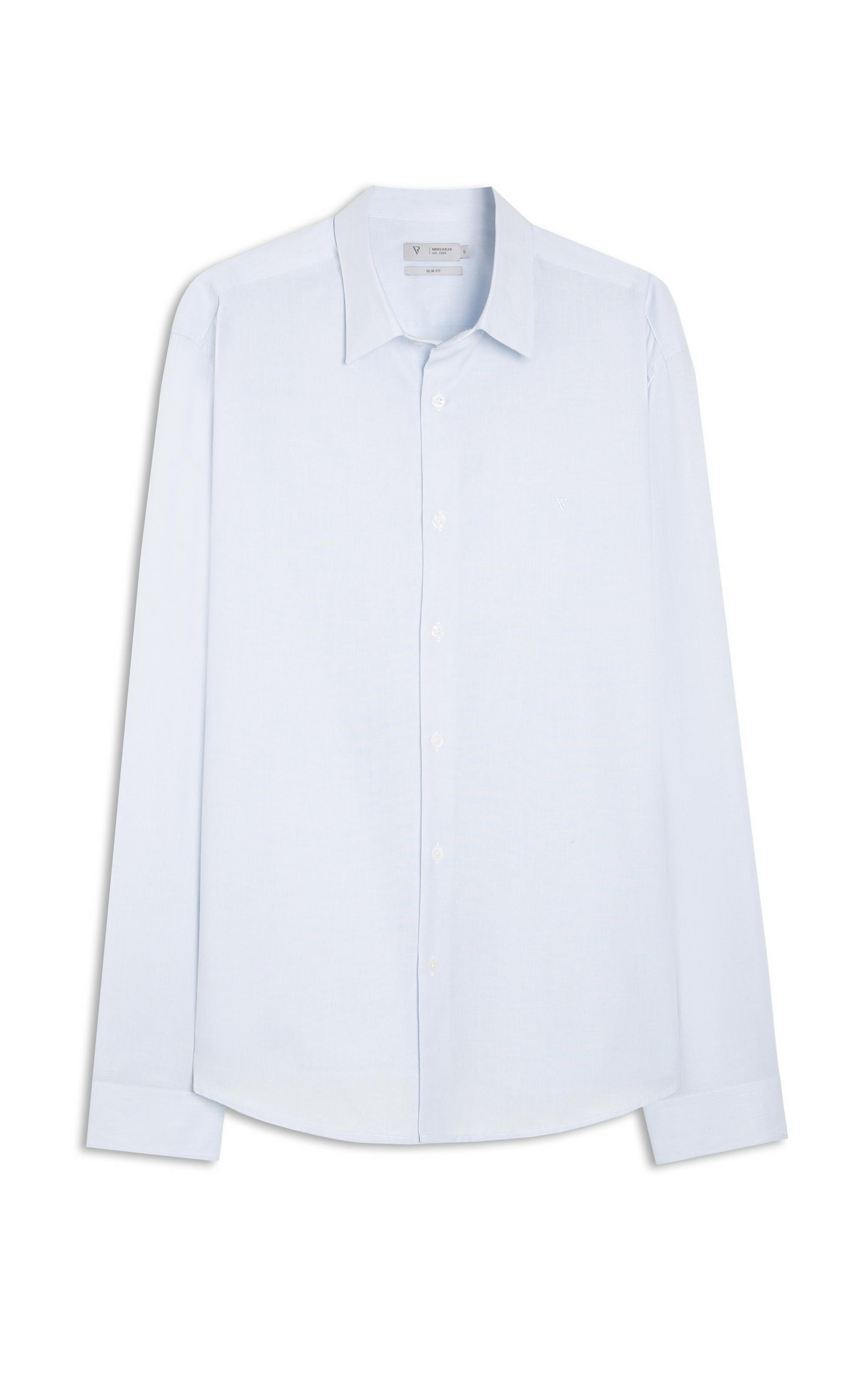 Camisa San Angelo Classic Shangai Ml Azul Claro                              