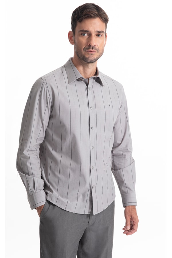 Camisa Savona Chumbo Mescla