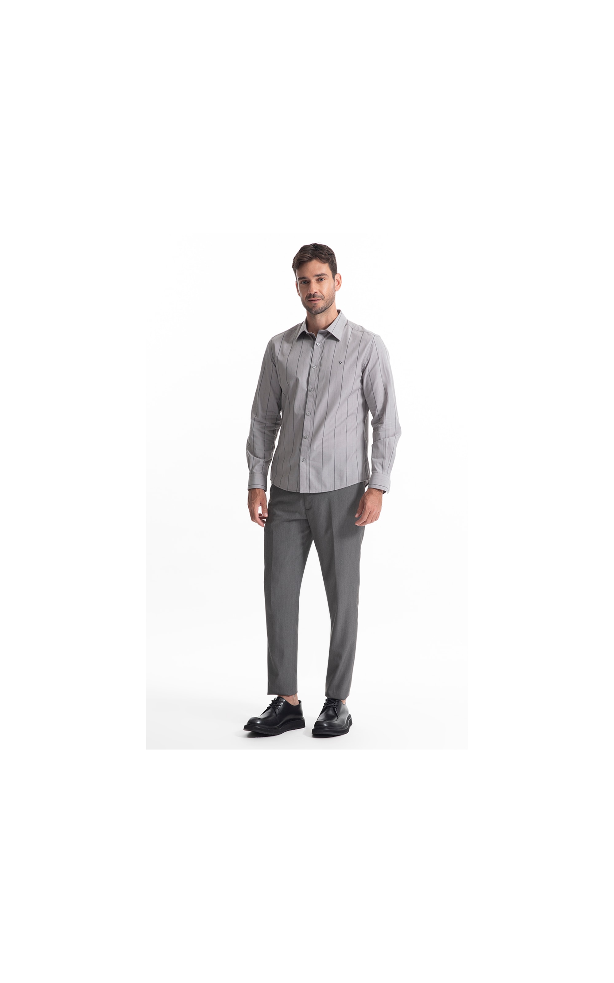 Camisa Savona Chumbo Mescla
