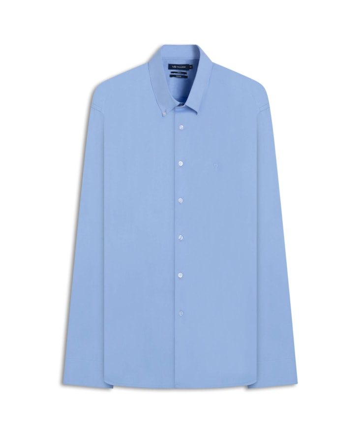 Camisa Slim Anatomic Azul Chofer
