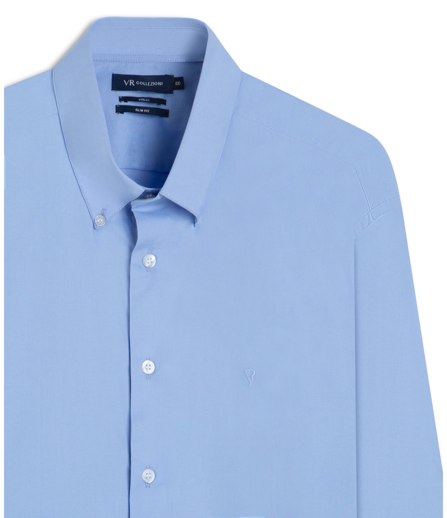 Camisa Slim Anatomic Azul Chofer