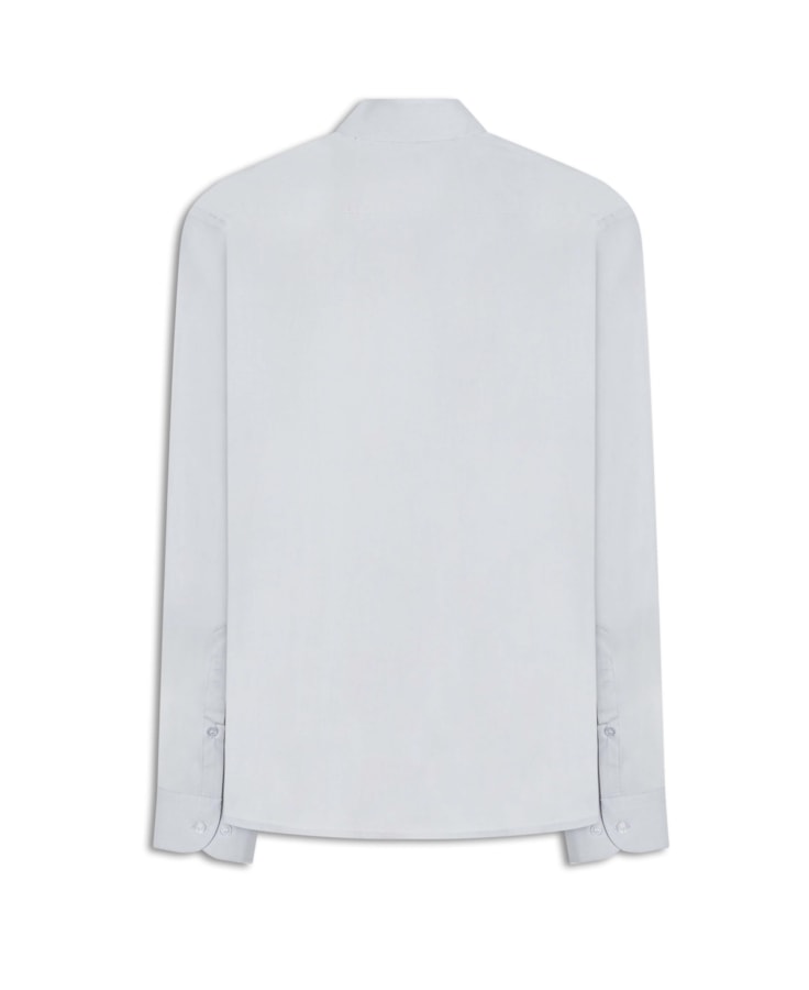 Camisa Slim Anatomic Cinza Claro
