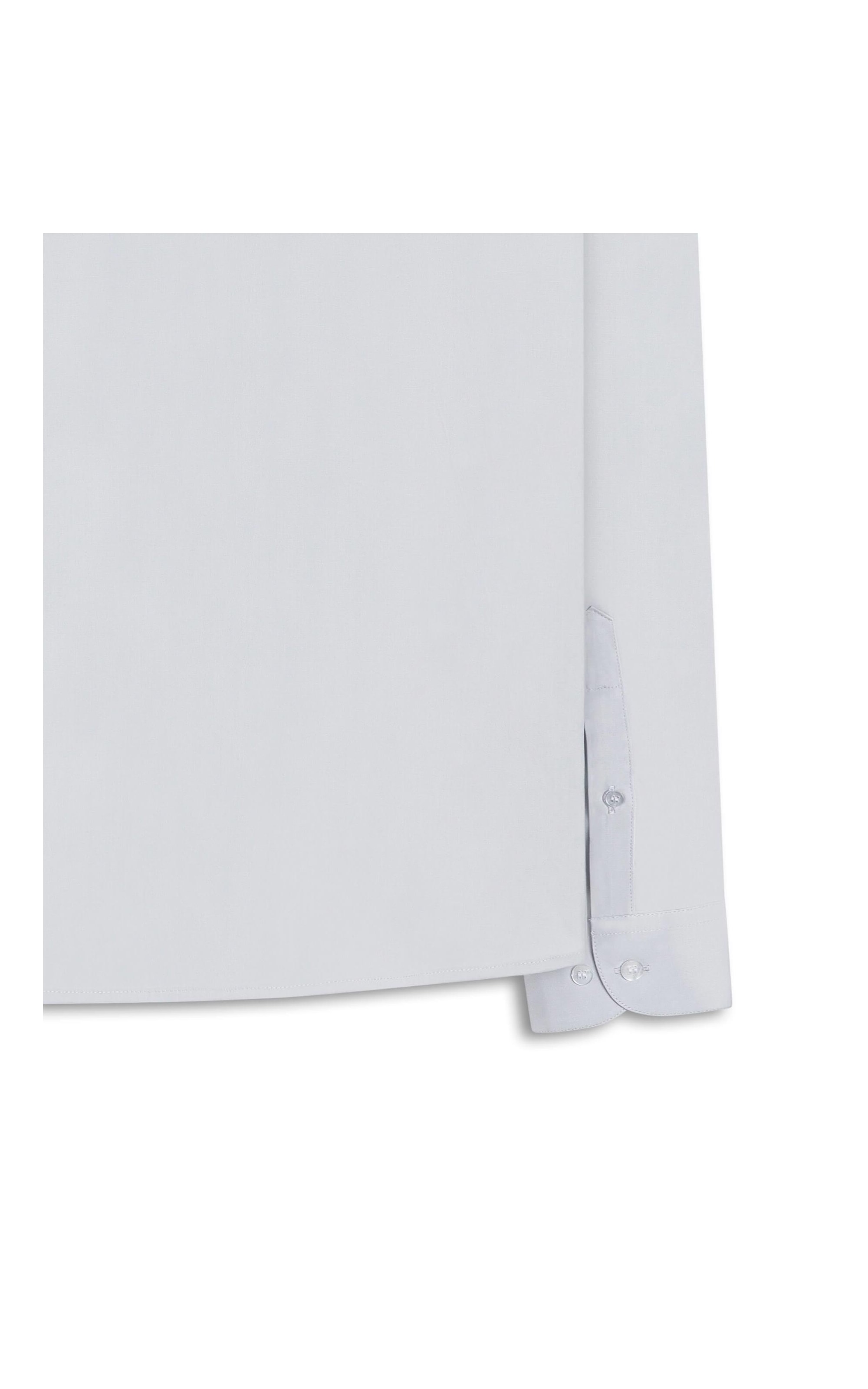 Camisa Slim Anatomic Cinza Claro