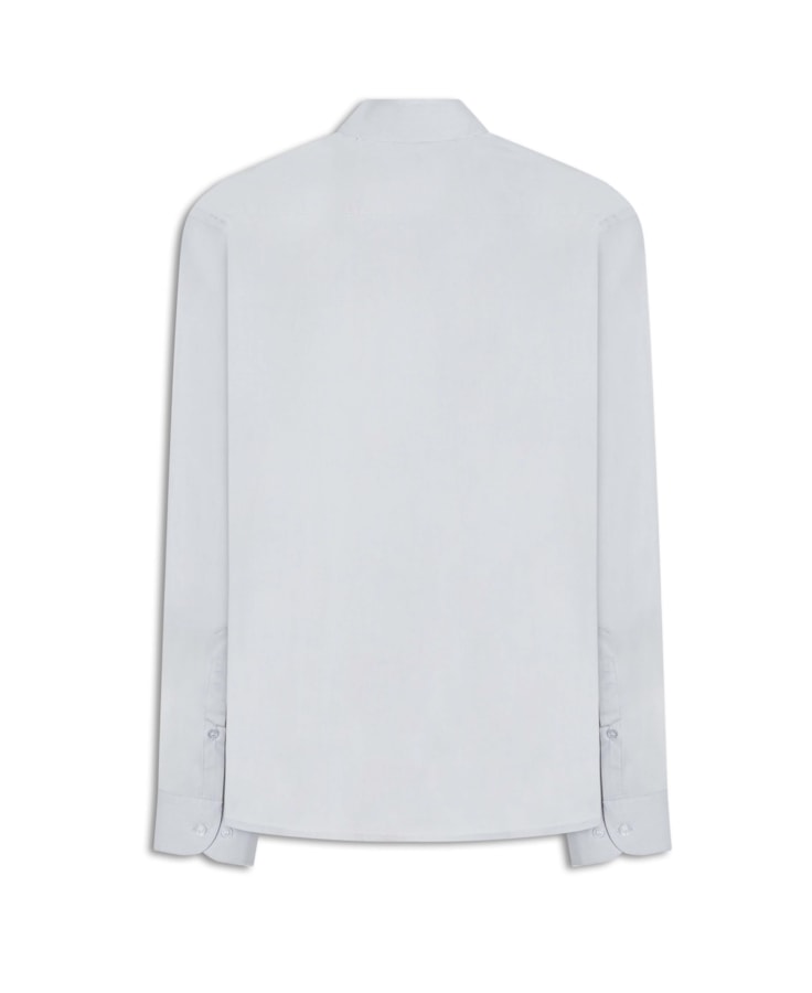 Camisa Slim Anatomic Cinza Claro