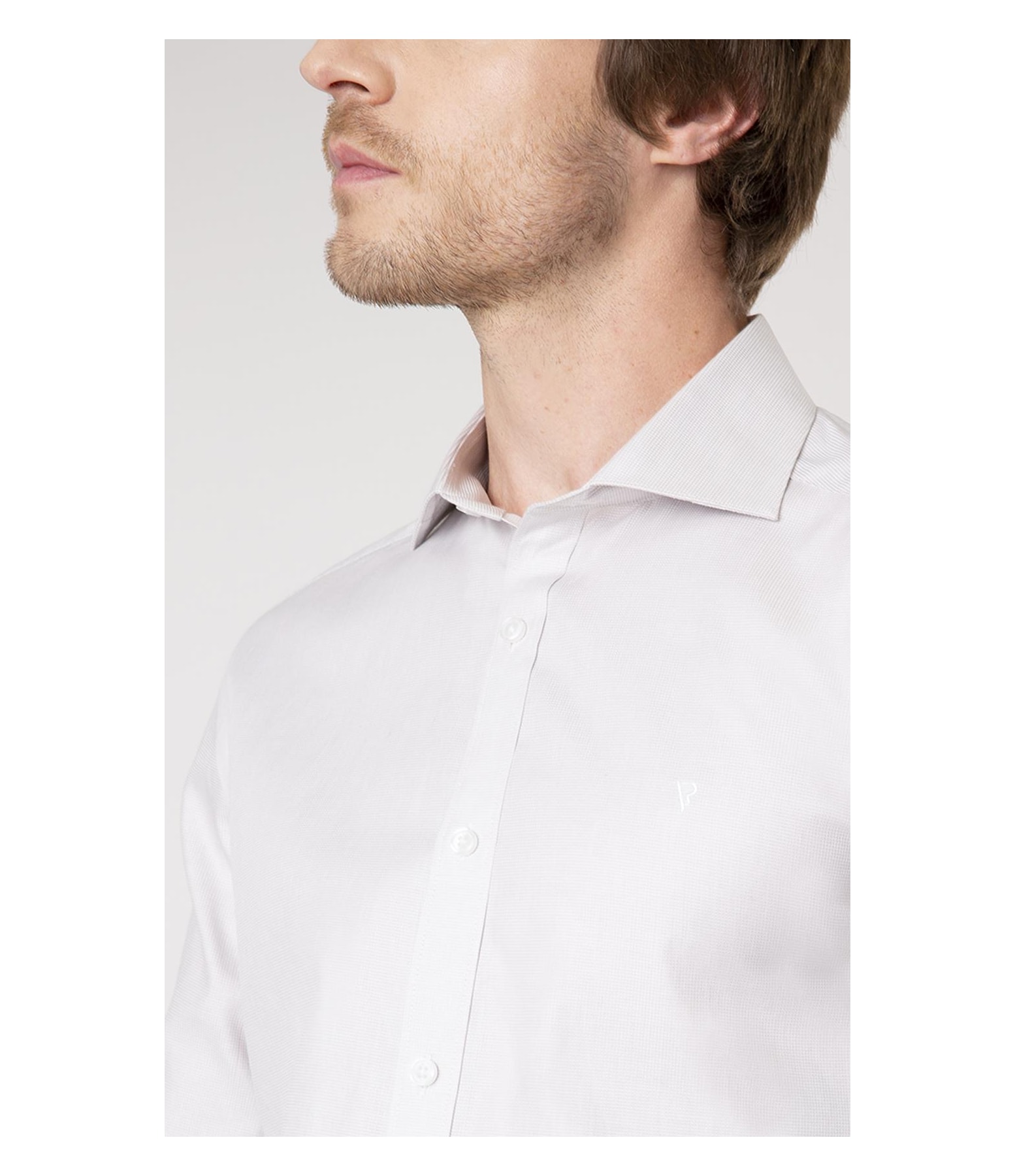 Camisa Sorano Italian Cinza Claro